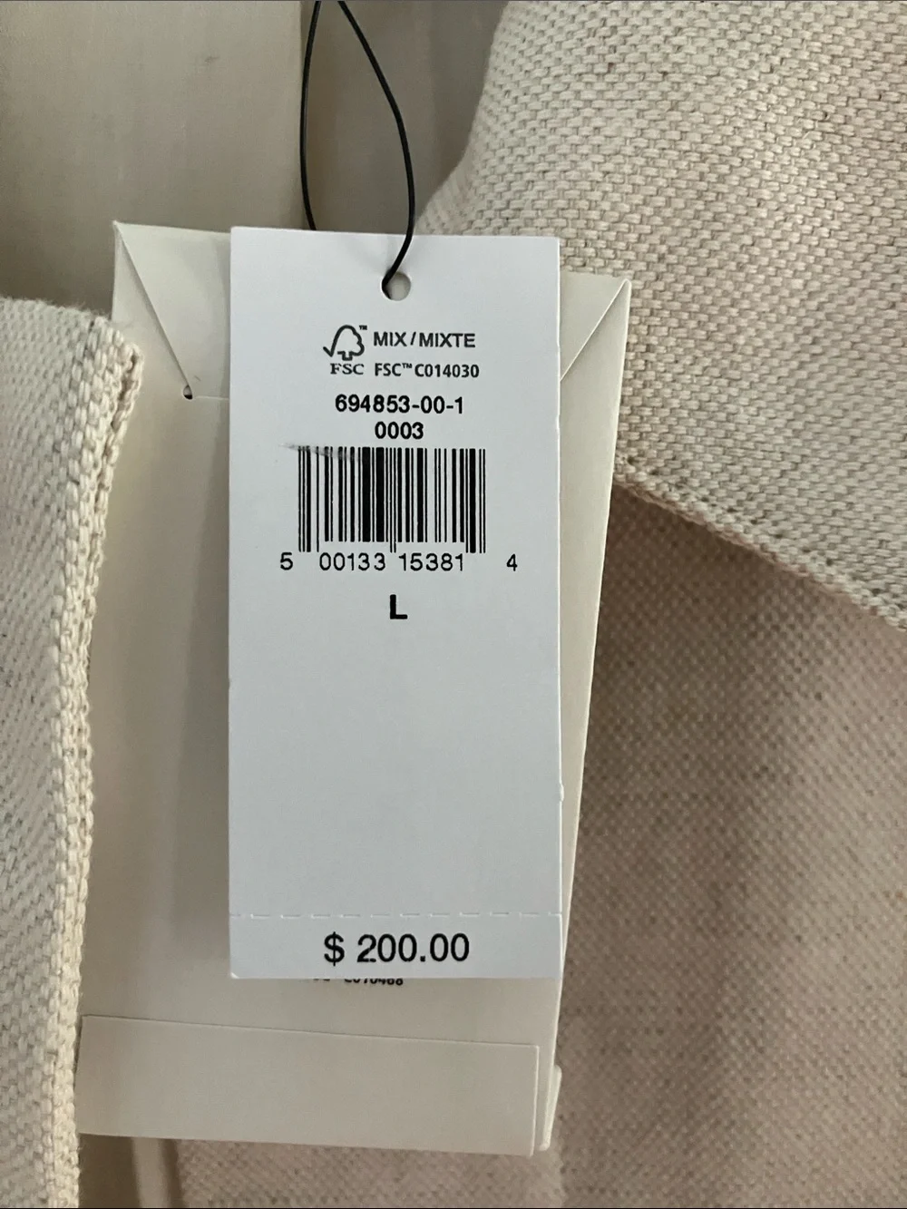 Banana Republic Men’s Cream Utility Jacket